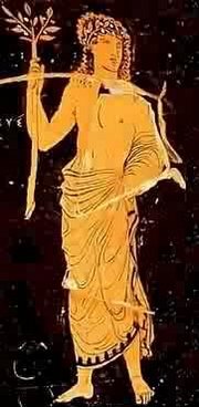 Apollo, the son of Zeus and the mortal Leto.